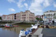 Saint Jean de Luz : quai et maisons rue de l'infante