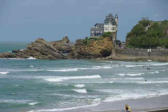 Biarritz : plage,océan, villa