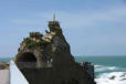 Biarritz : le rocher de la Vierge