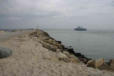 Pointe de Grave : tout au bout de la jetée, on regarde partir les bateaux