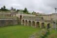 Blaye : détail du pont dormant de la citadelle