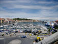 Port Vendres : vue d'ensemble du port de plaisance