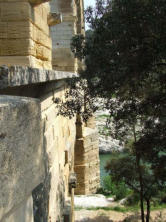 Pont du Gard- détails des arches
