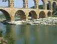 Pont du Gard- arches en partie basse