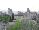 Saint Siffret : vue sur le vieux village