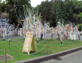Lourdes : décors éphèmeres