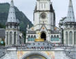 Lourdes : coupole et basilique de l'Immaculée Conception