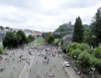 Lourdes : esplanade de Notre Dame du Rosaire de Lourdes