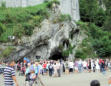 Lourdes : le sanctuaire Notre Dame de Lourdes, la Grotte