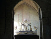 Marciac : église Notre Dame de l'assomption, autel petite chapelle