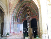 Marciac : église Notre Dame de l'assomption, porche principal