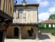 Tillac :maison à pans de bois et lanterne