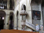 Condom : cathédrale Saint Pierre, la chaire