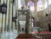 Condom : cathédrale Saint Pierre, intérieur du choeur