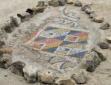 Seviac : site de la villa de Seviac à Montréal du Gers, mosaïque 2