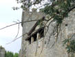Larressingle : le château, tour carrée et poste d'observation