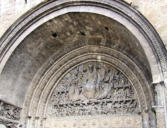 Moissac : église abbatiale Saint Pierre, le tympan du porche