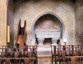 Moissac : église abbatiale Saint Pierre, intérieur de l'église