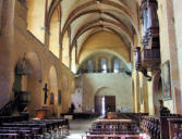 Moissac : église abbatiale Saint Pierre, intérieur