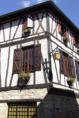 Cordes sur Ciel-angle de maison à pans de bois