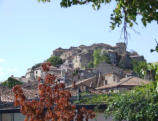 Cordes sur Ciel-partie haute du village de Cordes