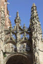Albi :détails 1 haut du Baldaquin de la cathédrale Sainte Cécile