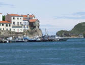 Port Vendres-habitat et bateaux