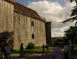 Rocamadour-façade du château