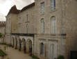 Rocamadour-façade intérieure du château