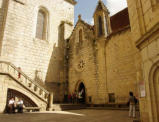 Rocamadour-esplanade du sanctuaire