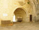 Rocamadour-passage et porte fer