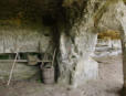 La Roque Saint Christophe-passage d'une salle à une autre