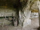 La Roque Saint Christophe-passage d'une salle à une autre