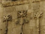 Cahors : sculptures sur la cathédrale Saint Etienne