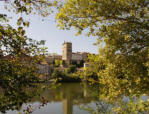 Cahors-tour du pape Jean XXII depuis le Lot