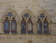 Cordes sur Ciel-fenêtres de la maison du Grand Veneur