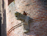 Albi : gargouille sur la cathédrale Saint Cécile