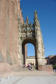 Albi : la cathédrale,vue du baldaquin côté droit