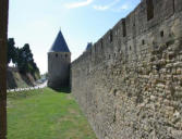 Carcassonne- remparts extérieurs