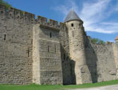 Carcassonne- renfort et tour des remparts