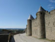 Carcassonne- les lices-espace entre les deux remparts 8