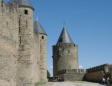Carcassonne-  les lices-espace entre les deux remparts 5