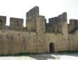 Carcassonne- chemin de ronde sur les remparts