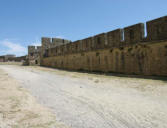 Carcassonne-  les lices-espace entre les deux remparts 6