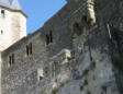 Carcassonne- le château comtal-montée vers la porte d'aude