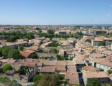 Carcassonne- vue sur les toits de la ville