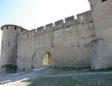 Carcassonne- vue extérieure des remparts