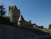 Carcassonne- le château comtal vue 1