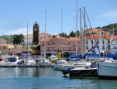 Port Vendres - vue générale sur le port et la ville 2