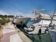 Port Vendres : port de plaisance-bateaux à quai 2